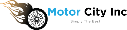 A logo for Motor City inc