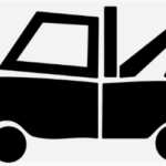 black tow truck 